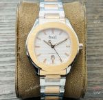 Swiss Replica Piaget POLO Extra-thin Couple Watch 2-T Rose Gold V9 F 9015 Movement